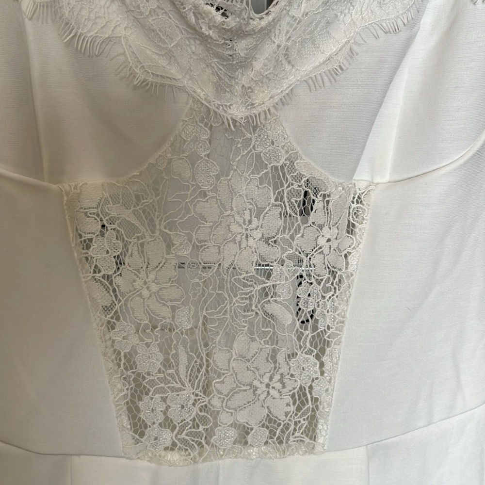 Cider LACE PATTERN Wide Leg JUMPSUIT - Picture 6 of 11
